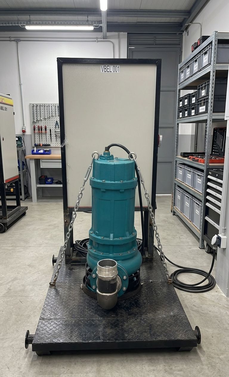 Bomba sumergible industrial para manejo de agua