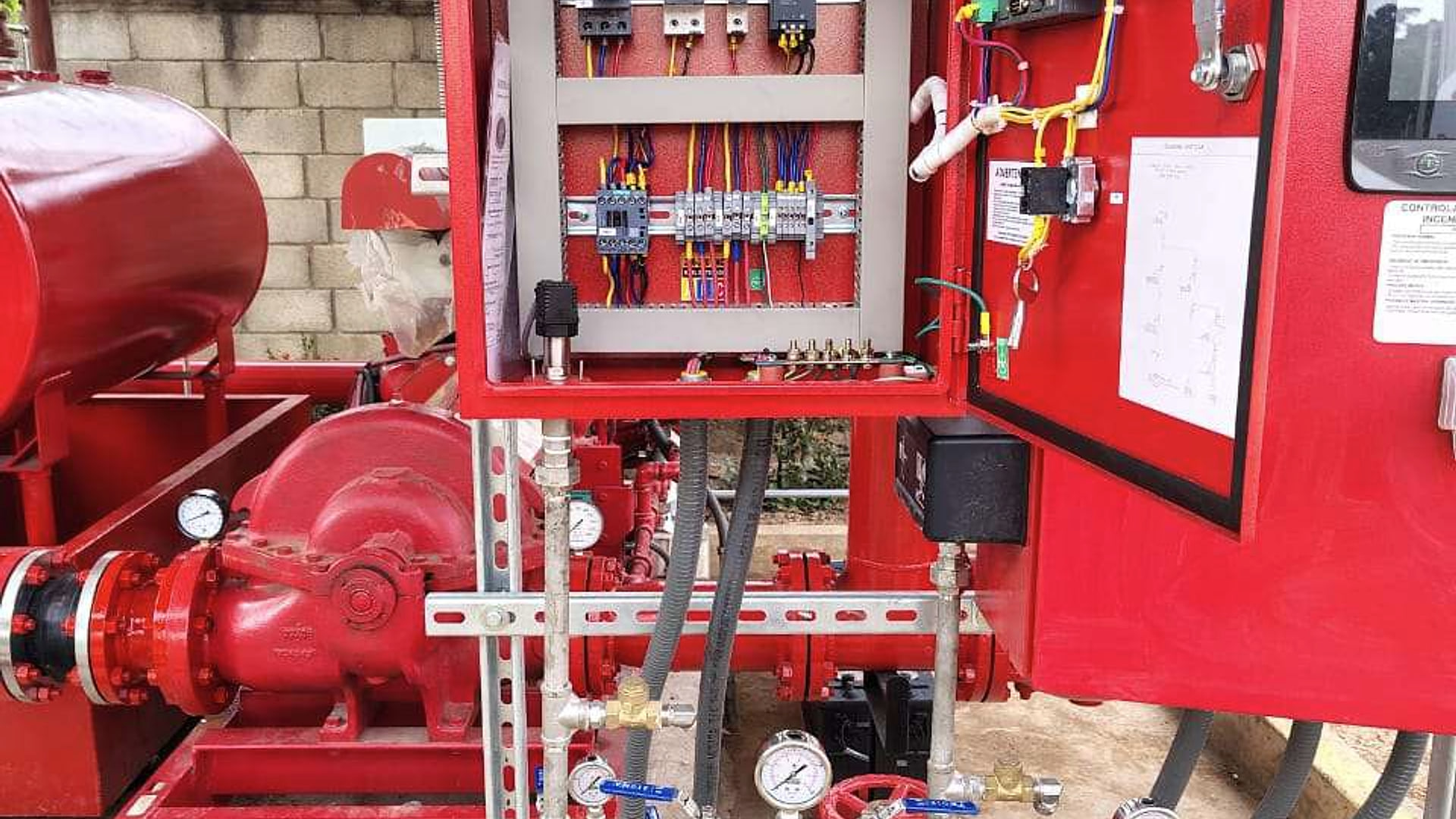 Instalación eléctrica industrial
